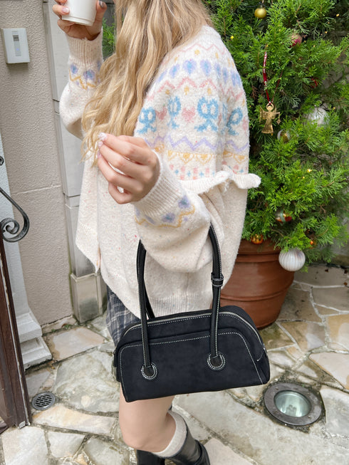 lovely ribbon frill cardigan | SL2243639 | アイボリー