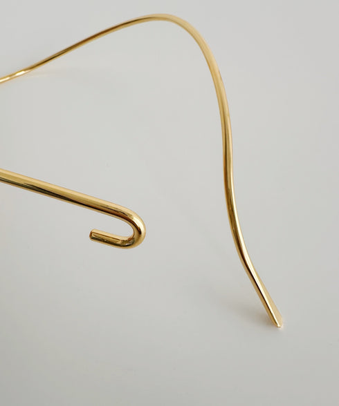 Y字フックメタルチョーカー/ネックカフ-metal choker/neck cuff- | SW4241455 | ゴールド