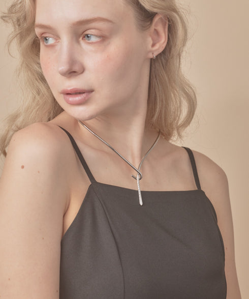 Y字フックメタルチョーカー/ネックカフ-metal choker/neck cuff- | SW4241455 | シルバー