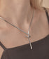 Y字フックメタルチョーカー/ネックカフ-metal choker/neck cuff- | SW4241455 | シルバー