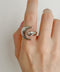 ムーンモチーフ フォークリング-moon fork ring- | SW4241459 | シルバー