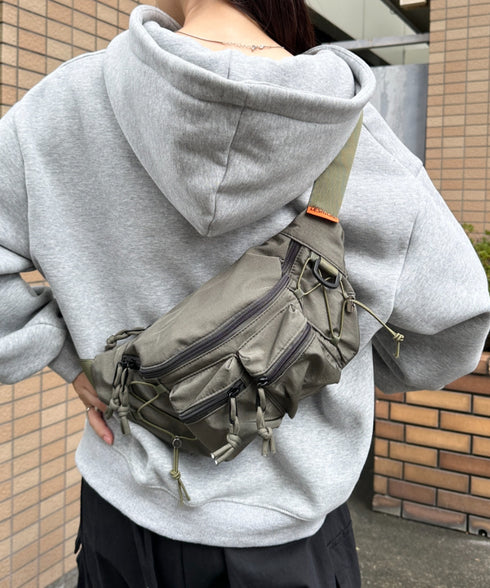 ドロストポケットボディバッグ/ウエストバッグ | CL1241513 | カーキ