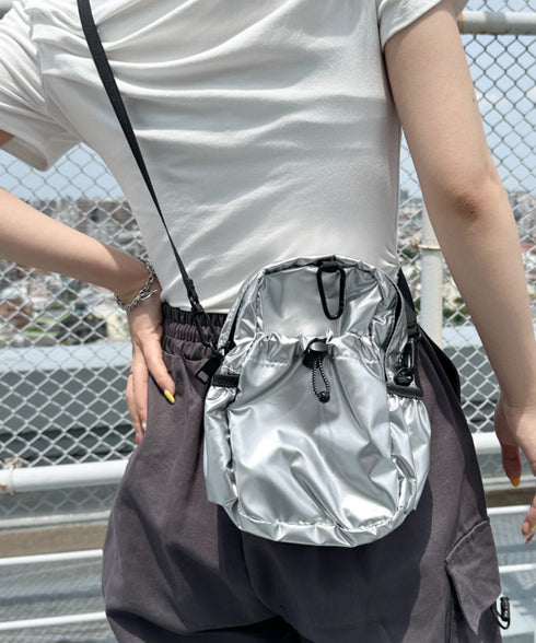 ドロストスクエアサコッシュ/ショルダーバッグ | CL1241514 | シルバー