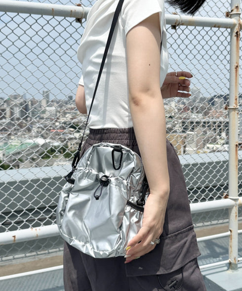 ドロストスクエアサコッシュ/ショルダーバッグ | CL1241514 | シルバー