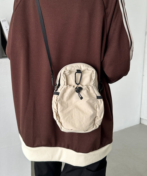 ドロストスクエアサコッシュ/ショルダーバッグ | CL1241514 | アイボリー