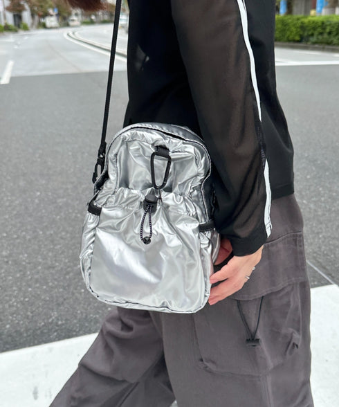 ドロストスクエアサコッシュ/ショルダーバッグ | CL1241514 | シルバー