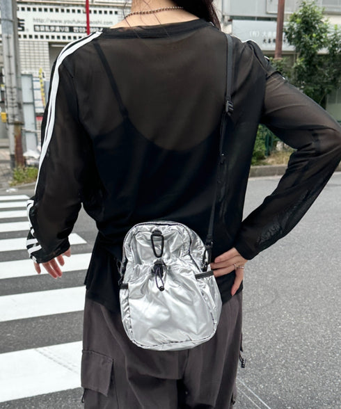 ドロストスクエアサコッシュ/ショルダーバッグ | CL1241514 | シルバー