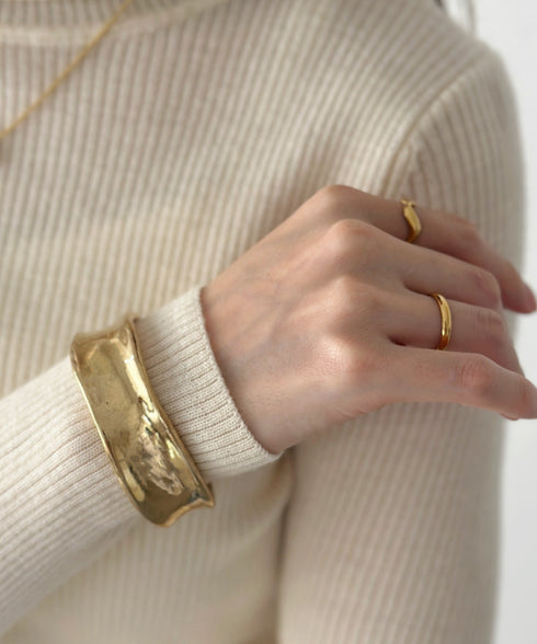 ニュアンスワイドバングル-nuance wide bangle- | SW4241484 | ゴールド