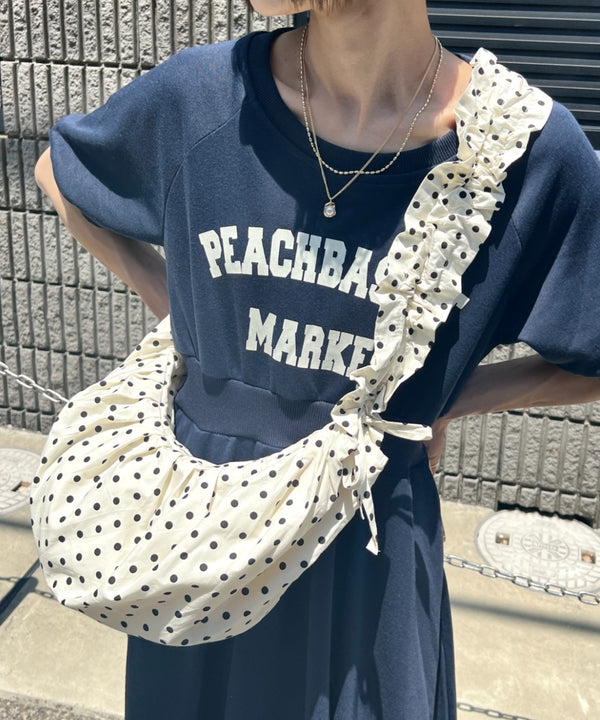 ドットクシュクシュショルダーバッグ | NU1241578 | ホワイト