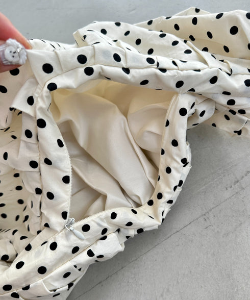 ドットクシュクシュショルダーバッグ | NU1241578 | ホワイト