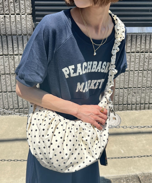 ドットクシュクシュショルダーバッグ | NU1241578 | ホワイト