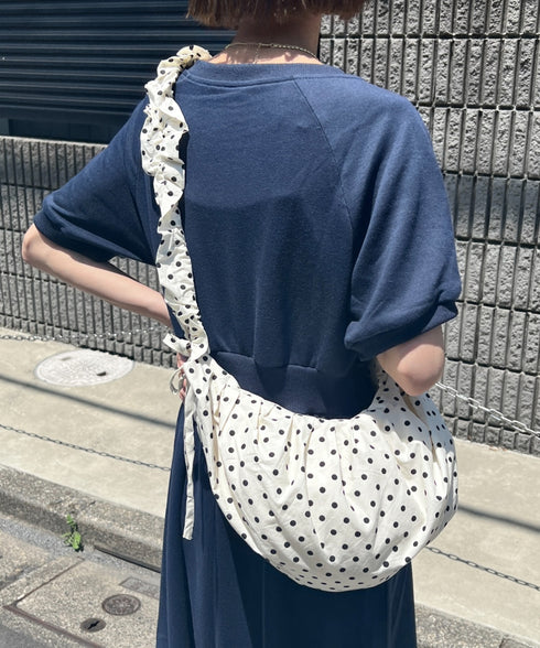 ドットクシュクシュショルダーバッグ | NU1241578 | ホワイト