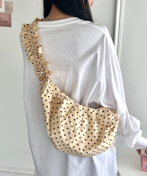 ドットクシュクシュショルダーバッグ | NU1241578 | アイボリー