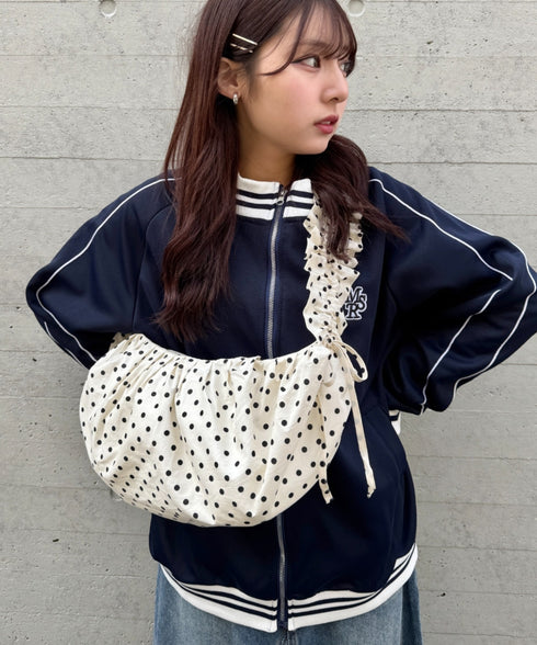 ドットクシュクシュショルダーバッグ | NU1241578 | ホワイト