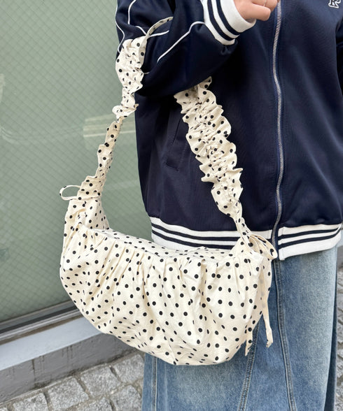 ドットクシュクシュショルダーバッグ | NU1241578 | ホワイト