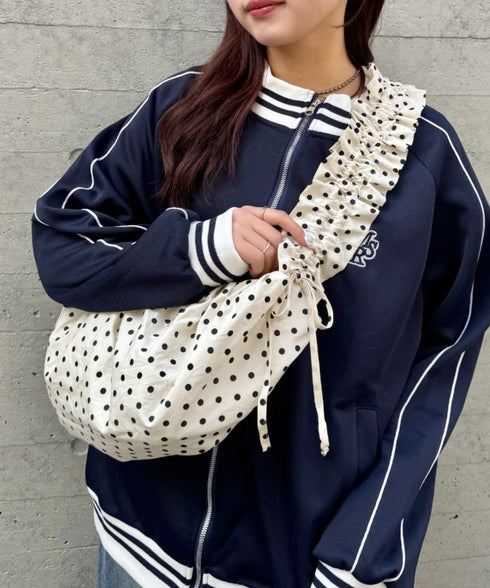 ドットクシュクシュショルダーバッグ | NU1241578 | ホワイト