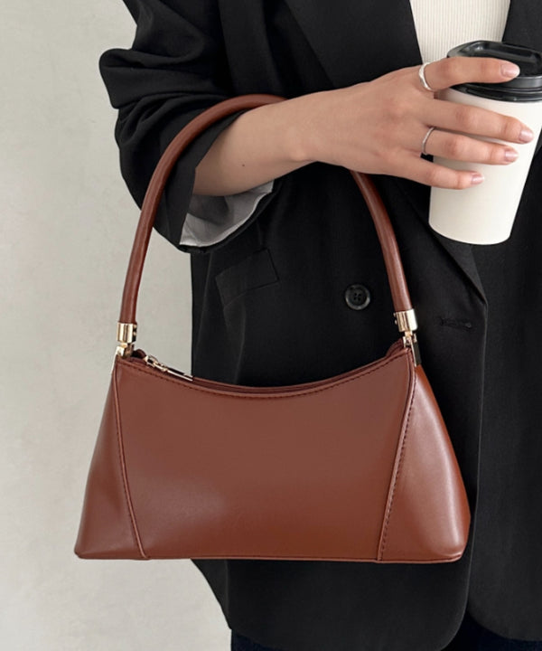 レトロワンハンドルバッグ | MD1251017 | ブラウン