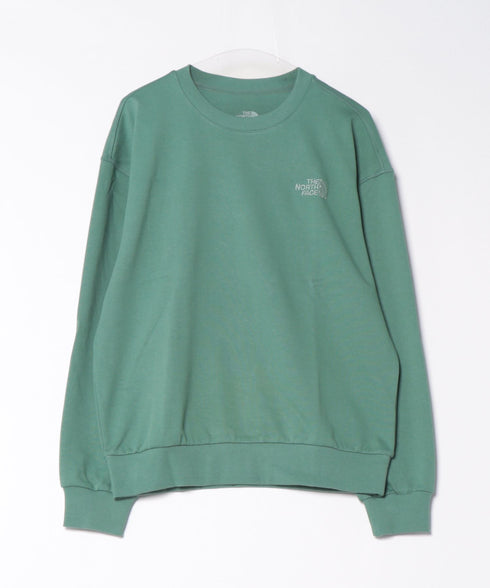 THE NORTH FACE(ザ・ノースフェイス)/ワンポイント刺繍スウェット クルーネック 長袖トレーナー/GO-TO SWEATSHIRTS | IM2243008 | グリーン