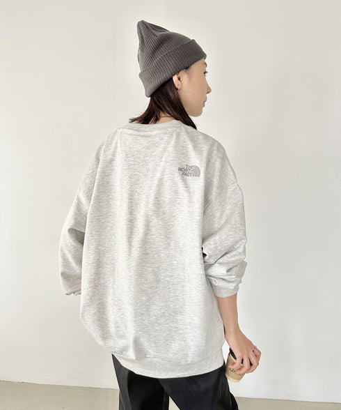 THE NORTH FACE(ザ・ノースフェイス)/ワンポイント刺繍スウェット クルーネック 長袖トレーナー/GO-TO SWEATSHIRTS | IM2243008 | オートミール