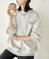 THE NORTH FACE(ザ・ノースフェイス)/ワンポイント刺繍スウェット クルーネック 長袖トレーナー/GO-TO SWEATSHIRTS | IM2243008 | オートミール