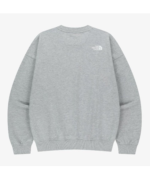 THE NORTH FACE(ザ・ノースフェイス)/ワンポイント刺繍スウェット クルーネック 長袖トレーナー/GO-TO SWEATSHIRTS | IM2243008 | グレー
