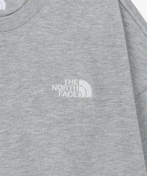 THE NORTH FACE(ザ・ノースフェイス)/ワンポイント刺繍スウェット クルーネック 長袖トレーナー/GO-TO SWEATSHIRTS | IM2243008 | グレー