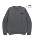 THE NORTH FACE(ザ・ノースフェイス)/ワンポイント刺繍スウェット クルーネック 長袖トレーナー/GO-TO SWEATSHIRTS | IM2243008 | ダークグレー
