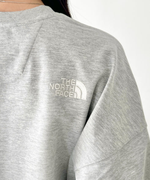 THE NORTH FACE(ザ・ノースフェイス)/ワンポイント刺繍スウェット クルーネック 長袖トレーナー/GO-TO SWEATSHIRTS | IM2243008 | グレー