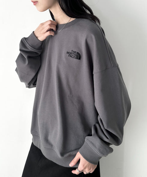 THE NORTH FACE(ザ・ノースフェイス)/ワンポイント刺繍スウェット クルーネック 長袖トレーナー/GO-TO SWEATSHIRTS | IM2243008 | ダークグレー