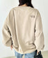 THE NORTH FACE(ザ・ノースフェイス)/ワンポイント刺繍スウェット クルーネック 長袖トレーナー/GO-TO SWEATSHIRTS | IM2243008 | ベージュ