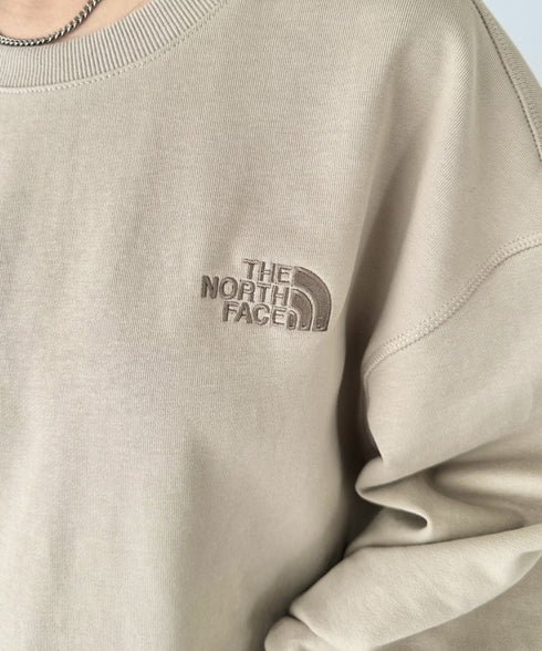 THE NORTH FACE(ザ・ノースフェイス)/ワンポイント刺繍スウェット クルーネック 長袖トレーナー/GO-TO SWEATSHIRTS | IM2243008 | ベージュ