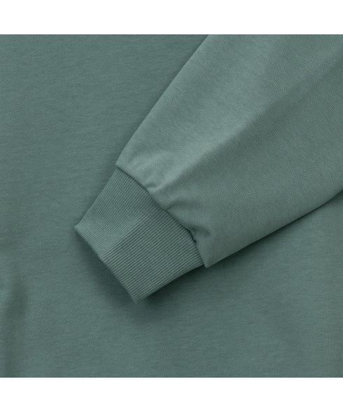 THE NORTH FACE(ザ・ノースフェイス)/ワンポイント刺繍スウェット クルーネック 長袖トレーナー/GO-TO SWEATSHIRTS | IM2243008 | グリーン
