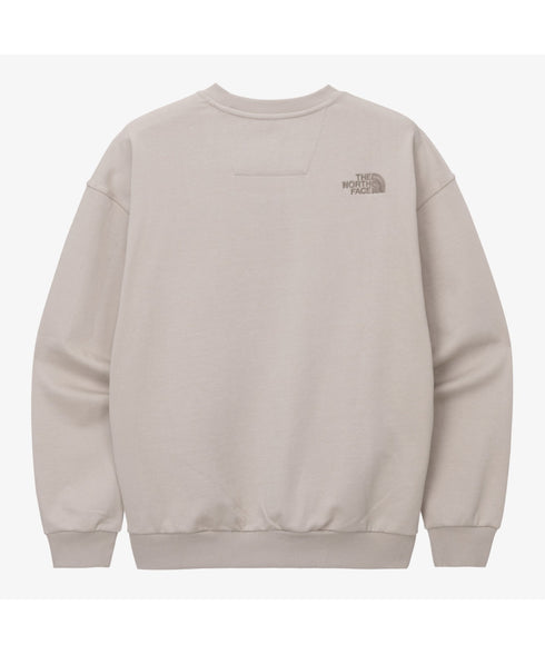 THE NORTH FACE(ザ・ノースフェイス)/ワンポイント刺繍スウェット クルーネック 長袖トレーナー/GO-TO SWEATSHIRTS | IM2243008 | ベージュ