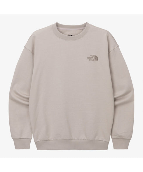 THE NORTH FACE(ザ・ノースフェイス)/ワンポイント刺繍スウェット クルーネック 長袖トレーナー/GO-TO SWEATSHIRTS | IM2243008 | ベージュ