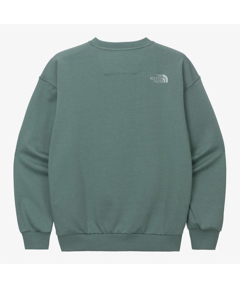 THE NORTH FACE(ザ・ノースフェイス)/ワンポイント刺繍スウェット クルーネック 長袖トレーナー/GO-TO SWEATSHIRTS | IM2243008 | グリーン
