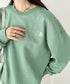 THE NORTH FACE(ザ・ノースフェイス)/ワンポイント刺繍スウェット クルーネック 長袖トレーナー/GO-TO SWEATSHIRTS | IM2243008 | グリーン