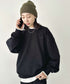 THE NORTH FACE(ザ・ノースフェイス)/ワンポイント刺繍スウェット クルーネック 長袖トレーナー/GO-TO SWEATSHIRTS | IM2243008 | ブラック
