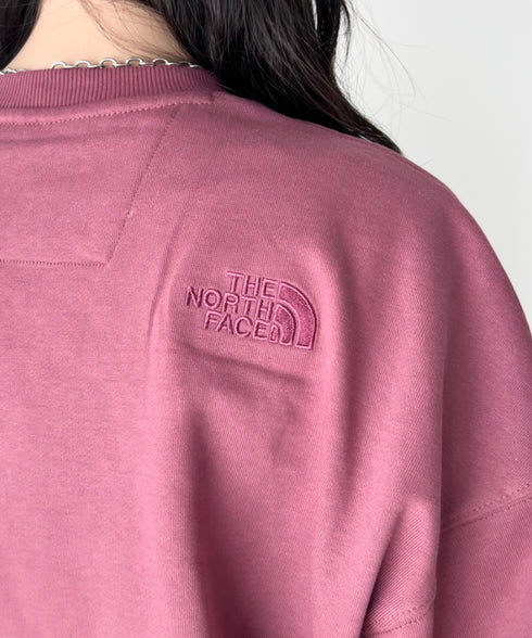 THE NORTH FACE(ザ・ノースフェイス)/ワンポイント刺繍スウェット クルーネック 長袖トレーナー/GO-TO SWEATSHIRTS | IM2243008 | レッド