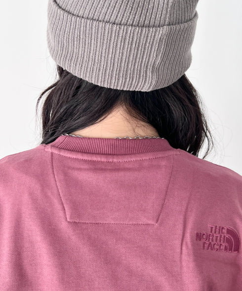 THE NORTH FACE(ザ・ノースフェイス)/ワンポイント刺繍スウェット クルーネック 長袖トレーナー/GO-TO SWEATSHIRTS | IM2243008 | レッド