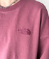 THE NORTH FACE(ザ・ノースフェイス)/ワンポイント刺繍スウェット クルーネック 長袖トレーナー/GO-TO SWEATSHIRTS | IM2243008 | レッド