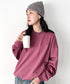 THE NORTH FACE(ザ・ノースフェイス)/ワンポイント刺繍スウェット クルーネック 長袖トレーナー/GO-TO SWEATSHIRTS | IM2243008 | レッド