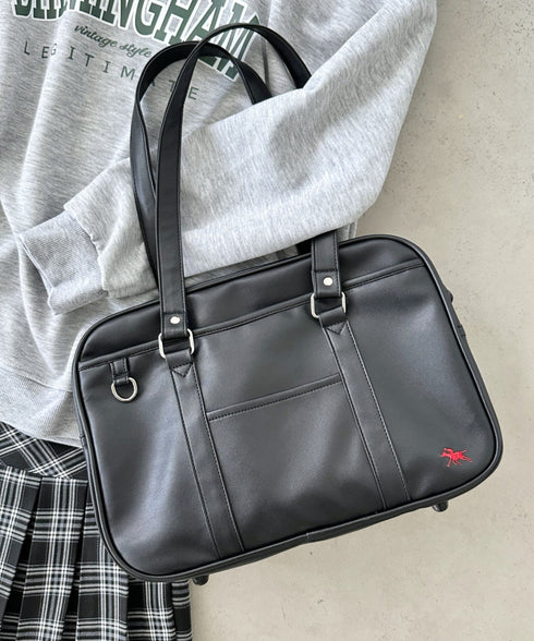【POLOCHAMPS/ポロチャンプス】別注 / スクールバッグ スクバ / SCHOOL BAG | TR1242001 | ブラック