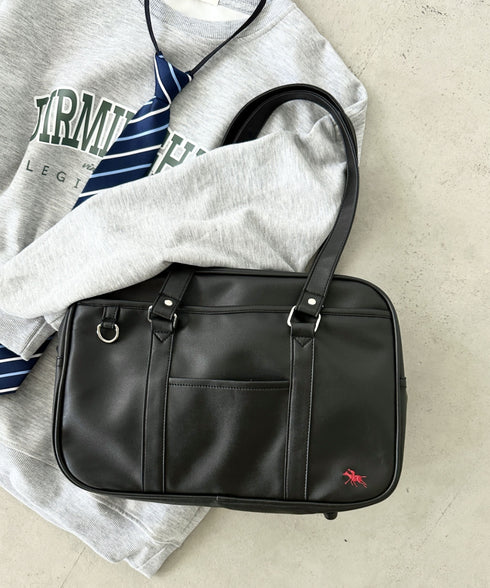 【POLOCHAMPS/ポロチャンプス】別注 / スクールバッグ スクバ / SCHOOL BAG | TR1242001 | ブラック