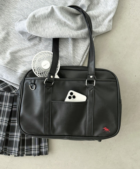 【POLOCHAMPS/ポロチャンプス】別注 / スクールバッグ スクバ / SCHOOL BAG | TR1242001 | ブラック