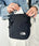 THE NORTH FACE(ザ・ノースフェイス)/長さ調整可能 ワンポイント ロゴ刺繍 ショルダー クロス ミニバッグ/TRAVEL CROSS BAG S | IM1243028 | ブラック