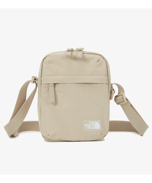 THE NORTH FACE(ザ・ノースフェイス)/長さ調整可能 ワンポイント ロゴ刺繍 ショルダー クロス ミニバッグ/TRAVEL CROSS BAG S | IM1243028 | ライトベージュ