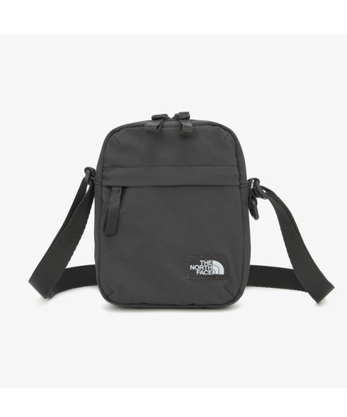 THE NORTH FACE(ザ・ノースフェイス)/長さ調整可能 ワンポイント ロゴ刺繍 ショルダー クロス ミニバッグ/TRAVEL CROSS BAG S | IM1243028 | チャコールグレー