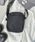 THE NORTH FACE(ザ・ノースフェイス)/長さ調整可能 ワンポイント ロゴ刺繍 ショルダー クロス ミニバッグ/TRAVEL CROSS BAG S | IM1243028 | ブラック