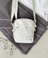 THE NORTH FACE(ザ・ノースフェイス)/長さ調整可能 ワンポイント ロゴ刺繍 ショルダー クロス ミニバッグ/TRAVEL CROSS BAG S | IM1243028 | ホワイト