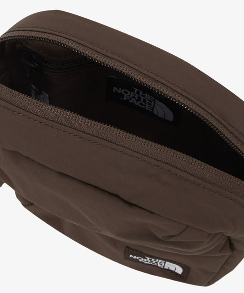 THE NORTH FACE(ザ・ノースフェイス)/長さ調整可能 ワンポイント ロゴ刺繍 ショルダー クロス ミニバッグ/TRAVEL CROSS BAG S | IM1243028 | ブラウン